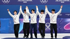 쇼트트랙 남자 5000m 계주 은메달…대회 8번째 메달