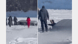 러 바이칼호 ‘빙판 투어’ 버스 침몰…中관광객 8명 사망