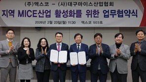 “대구형 마이스 모델 개발” 업무협약 체결
