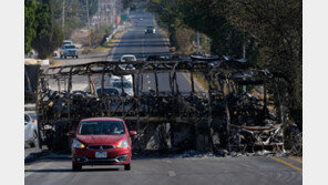 ‘마약왕 사살’ 멕시코 폭력 사태로 74명 사망
