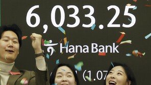 [속보]코스피 6000선 돌파…‘꿈의 6천피 시대’ 열렸다