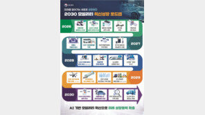 자율주행차·도심항공 도입한다…국토부, ‘2030 모빌리티 로드맵’