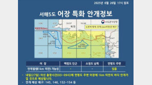 ‘서해5도 어장 안개정보’ 운영 시작…어선충돌·NLL 넘는 상황 예방