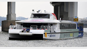 한강버스 全 구간 운항… 내달 급행 추가