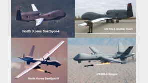 북한 방현 공군기지서 무인기 2종 포착