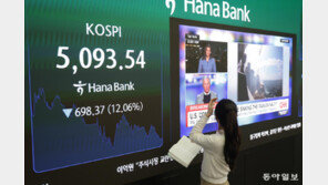 코스피 사상최대 폭락… ‘9·11’ 때보다 잔인했다
