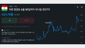 폭격에도 돈 거는 폴리마켓… 한국어 지원에 ‘불법 도박’ 판 커져
