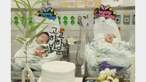 “24주 5일 680g 초극소 저체중아 쌍둥이 ‘여기’서 건강히 퇴원”