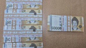 인천 주택가 쓰레기봉투에 2500만원 돈다발…“주인 찾아요”
