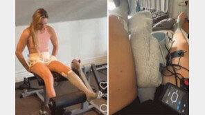 다리 잃을 뻔한 린지 본 “하루하루 버텨”…근황 공개(영상)