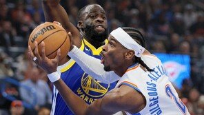 NBA 서부 1위 오클라호마시티, 골든스테이트 꺾고 ‘시즌 50승’