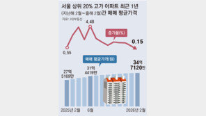 강남권 급매 속출에… 서울 고가 아파트값 상승폭 둔화 뚜렷
