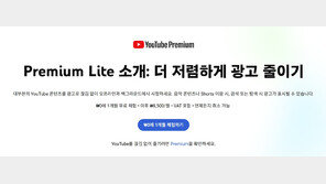 “안내조차 없네” 유튜브 라이트 한달, 변화 미미…끼워팔기 시정 무색