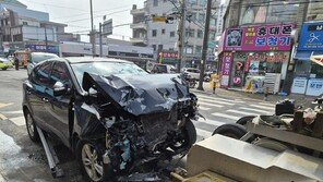보령서 SUV가 시내버스 추돌…1명 사망·1명 중상·5명 경상