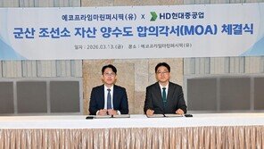 HD현대重, 군산조선소 ‘HJ중공업 대주주사’ 에코프라임마린퍼시픽에 판다