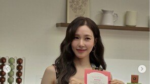 소녀시대 티파니, 물오른 비주얼…남편 변요한도 ‘좋아요’