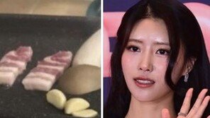 이미주 “냄새 때문에”…베란다서 삼겹살 구이 ‘시끌’