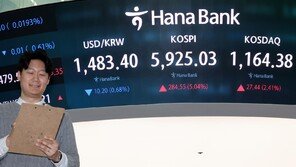 반도체 급등에 5900선 회복한 코스피…20만전자-100만닉스 복귀