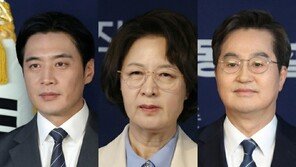 민주 경기지사 후보 김동연·추미애·한준호…3파전 압축