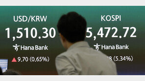 환율, 1510원도 돌파…중동 사태 장기화 우려