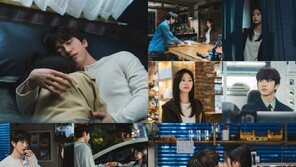 ‘재결합’ 박진영♥김민주, 어른어른 스킨십 (샤이닝)