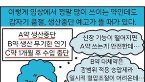 [만화 그리는 의사들]〈400〉필요한 약이 없어진대요!