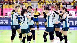 ‘쿠바 특급’ 실바 40점 맹폭…GS칼텍스, 현대건설 3-1로 꺾어
