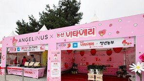 엔제리너스, 논산딸기축제서 비타베리 홍보부스 운영… “지역 농가 상생 강화”