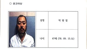 경찰, 마약왕 박왕열 신상정보·머그샷 공개…나이는?