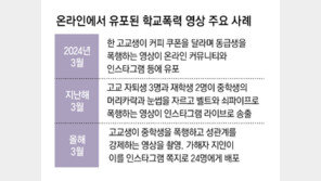 [단독]무차별 폭행 장면 올린뒤 “도파민 채워드려요”… ‘학폭 영상’ 활개