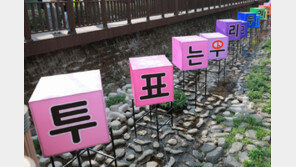 소중한 한 표 던지세요