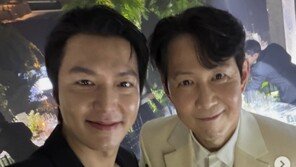 이정재·이민호, 세대 뛰어넘은 외모 대결? 물오른 비주얼