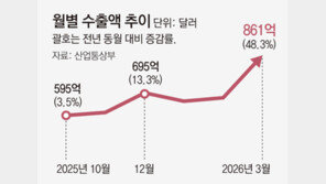 이란 전쟁 와중에도… 韓 지난달 수출 861억달러 사상 최대