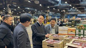 김주양 농업경제대표 가락시장 휴업 대비 수급 점검… “지속가능 유통환경 조성”
