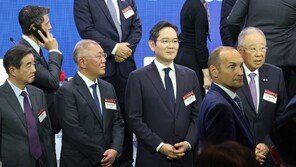 이재용·정의선, 佛 마크롱 만났다…반도체·수소 협력 확대 기대감↑