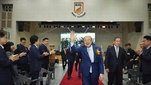 한화 김승연 회장, 북일고 50주년 참석…“100년 역사 만들자”