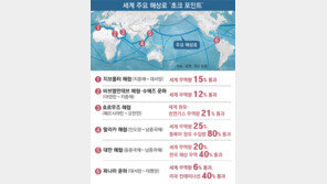 호르무즈 같은 해상물류 급소, 말라카해협 등 최소 5곳 더 있다