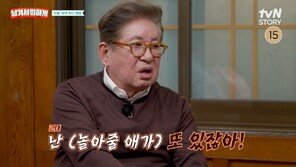 ‘80세’ 김용건, 6살 늦둥이 아들 향한 애틋함…“아이는 죄 없어”