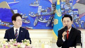국힘 “李, 연임 않겠단 선언 요구에 즉답 피해” vs 靑 “사실 아냐”