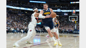 NBA 덴버, 연장 끝에 포틀랜드 꺾고 9연승…요키치 33번째 트리플더블