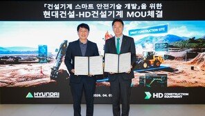 현대건설, AI 기반 건설장비 활용… 안전 사고 사전 차단