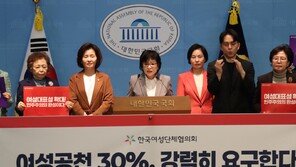 한국여성단체협의회 “6·3 지방선거서 여성 후보 공천 30% 실현해야”