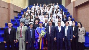 이경률 SCL그룹 회장, 몽골 과학아카데미 ‘명예박사’ 받아