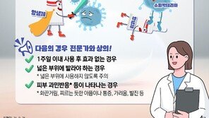 “거의 나았네” 항생제 연고 중단…그러다 ‘내성’ 생긴다
