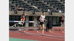 육상 박원빈, 36년 만에 남자 3000m 장애물 한국 신기록