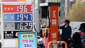 3차 최고가격제 3일째…전국 휘발유 평균 1992.3원, 소폭 상승세 지속