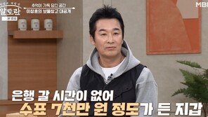 이창훈, 전성기 시절 지갑에 1억…“은행 갈 시간 없었다”