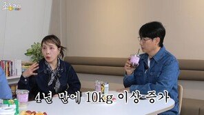 신봉선, 갑상샘 기능 저하증 투병…“4년 동안 10㎏ 증가”