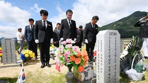 “엄벌해야 아들 떳떳이 볼 수 있어” 채상병 유가족, 법정서 피해 진술