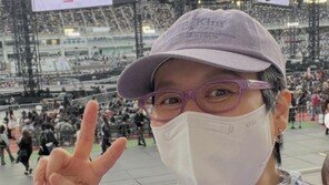“나 아미였네” 박미선, 암투병 중 보라색 옷 입고 BTS 콘서트 관람